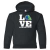 18500B Youth Heavy Blend Hooded Sweatshirt Thumbnail