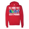 3719 Unisex Sponge Fleece Hoodie Thumbnail